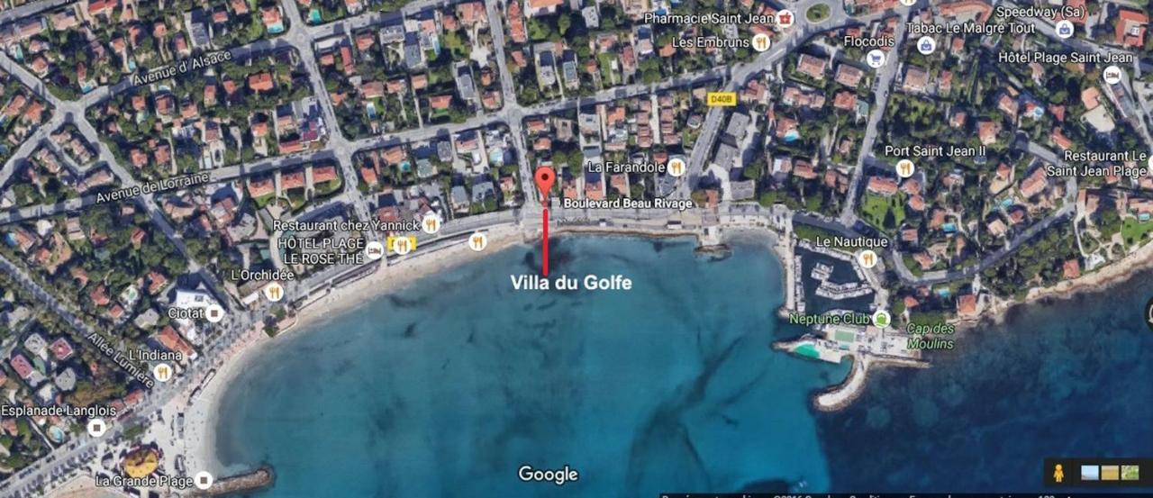 Villa Du Golfe - Studio Saint Jean لا سيوتا المظهر الخارجي الصورة